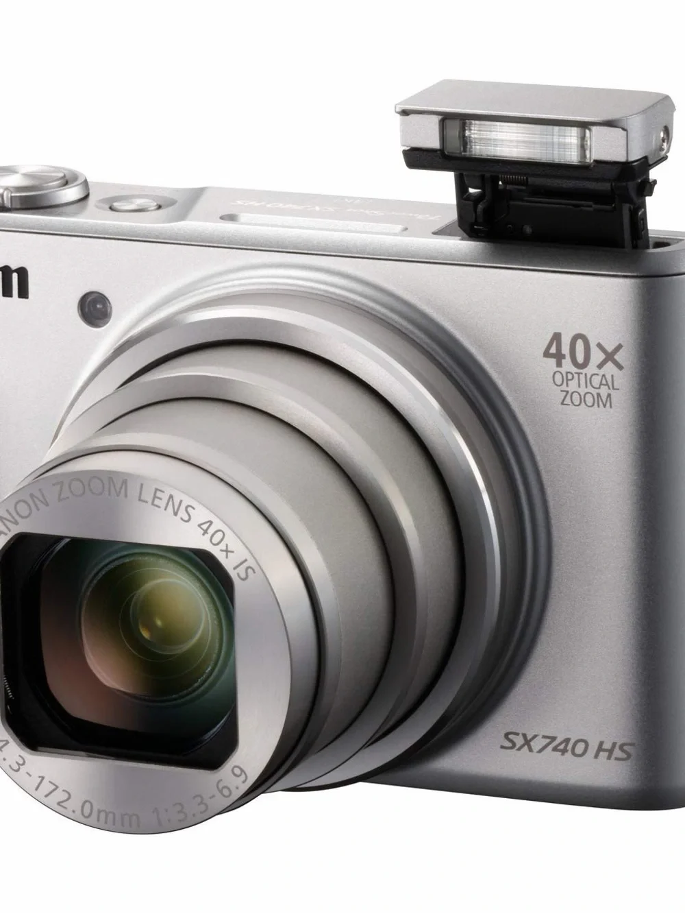 Canon Silver Compact Digital Camera with 40x Optical Zoom
